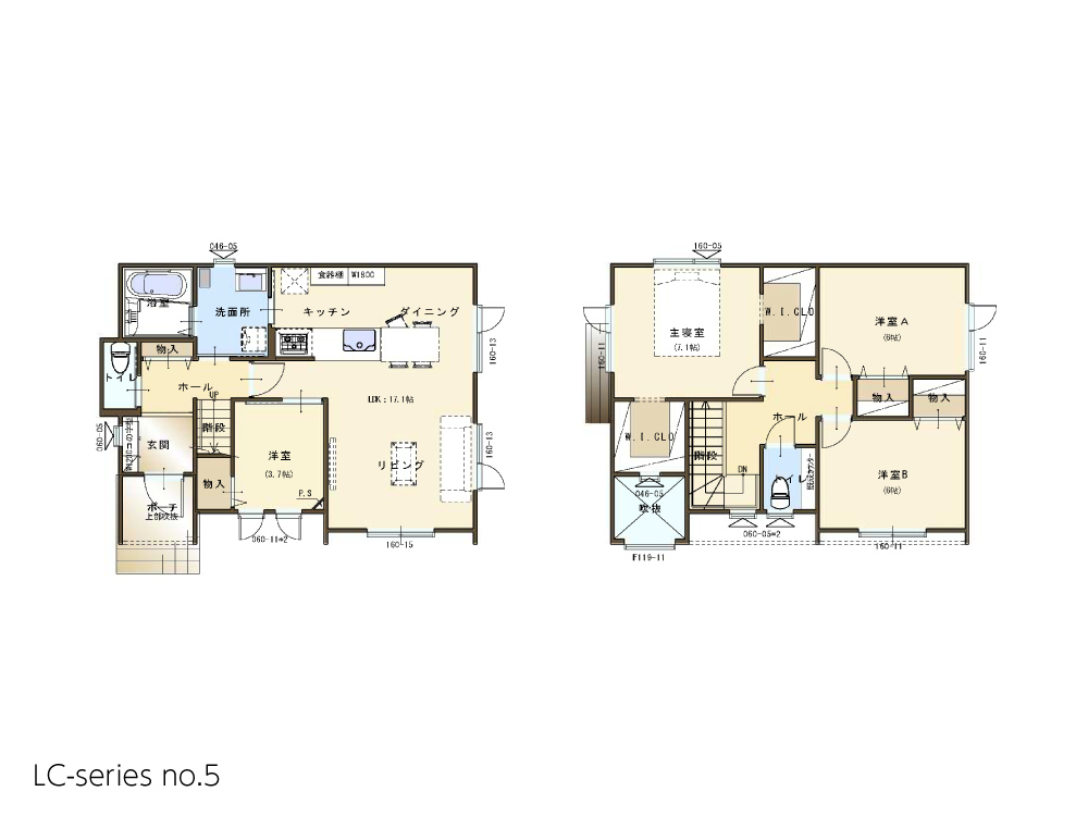 LCシリーズ 5番 平面図 2026年4月更新