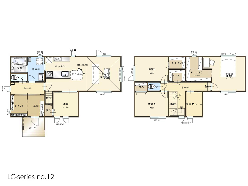 LCシリーズ 12番 平面図 2026年4月