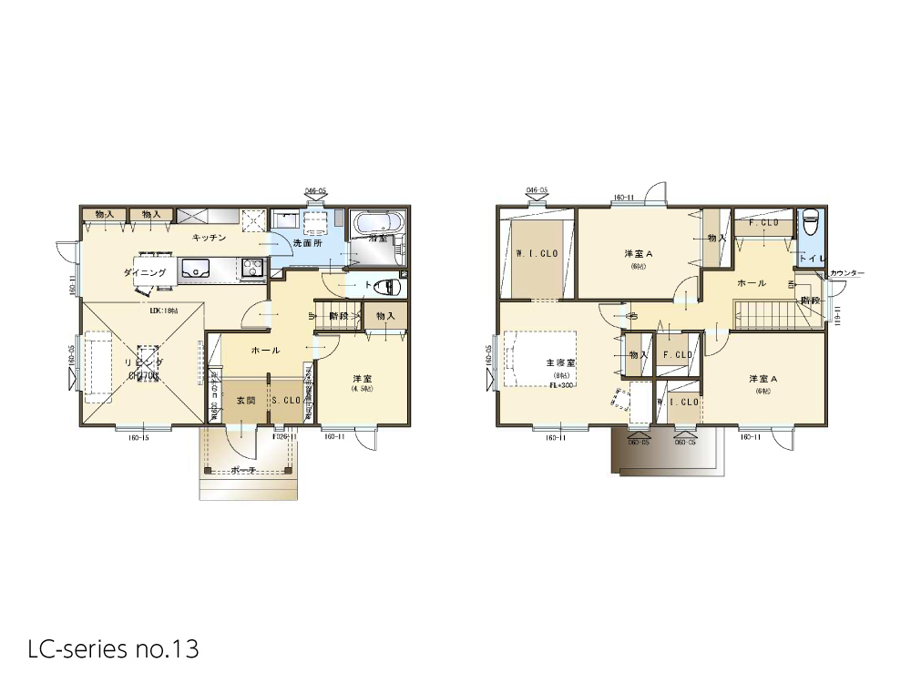 LCシリーズ 13番 平面図 2026年4月