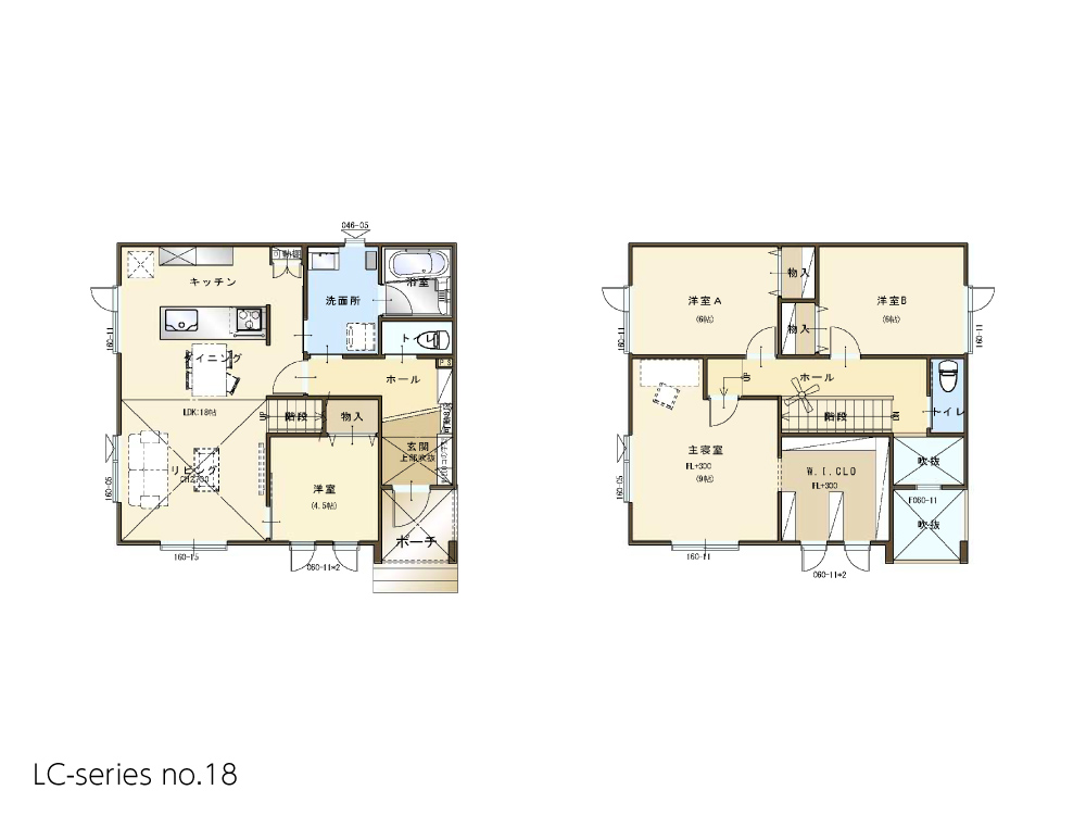 LCシリーズ 18番 平面図 2026年4月
