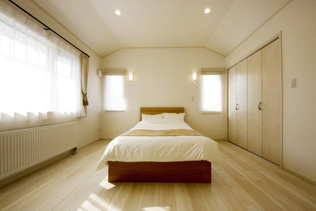 札幌 ほしが丘のモデルハウス モンペリエ 主寝室