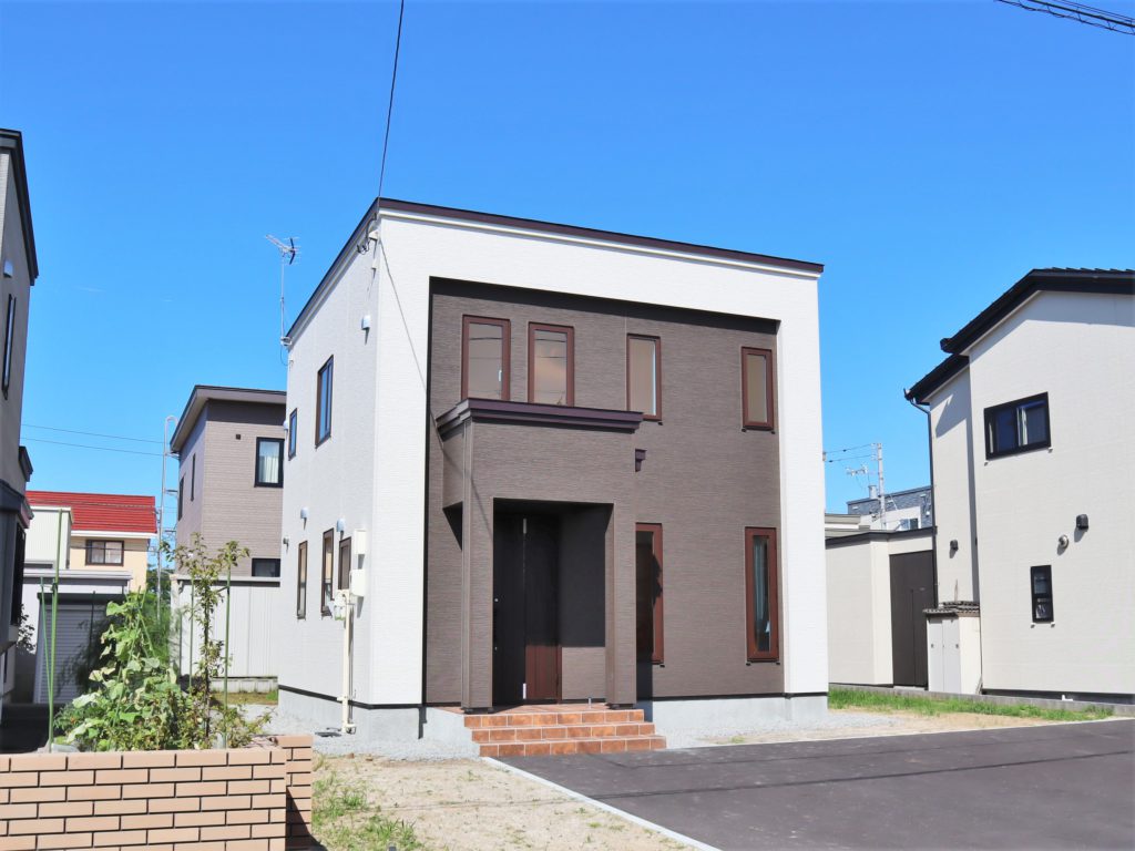札幌 屯田のモデルハウス ミュンスター 外観