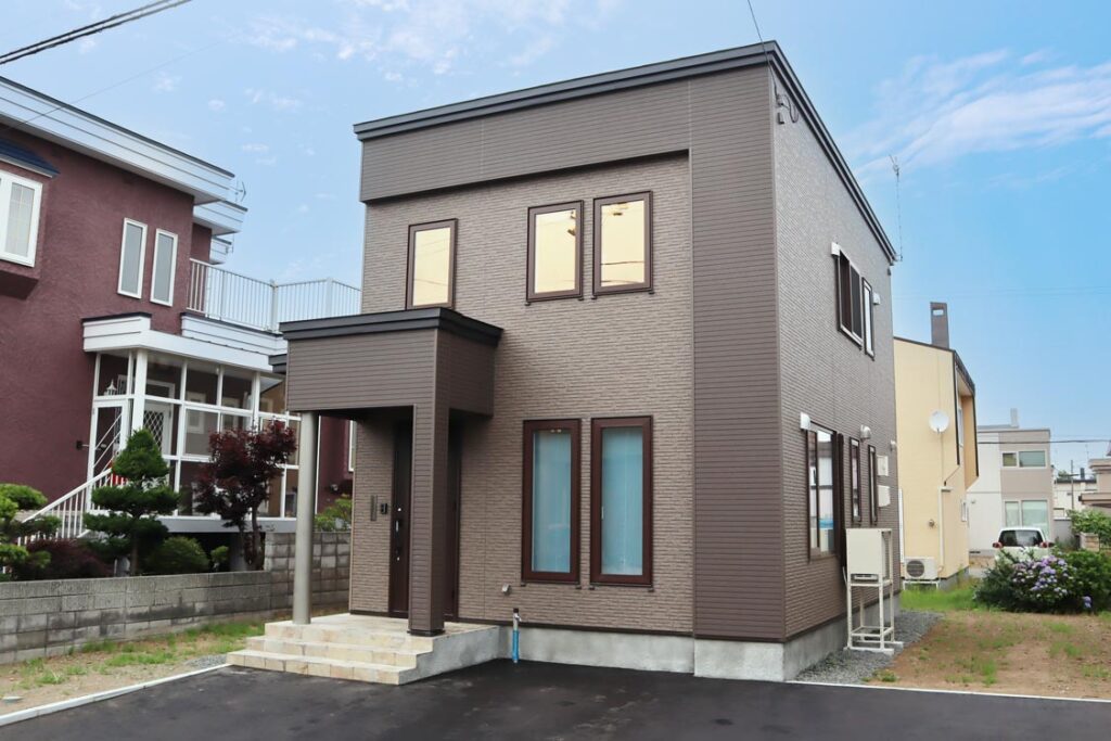 石狩 花川南のモデルハウス ローレ 外観