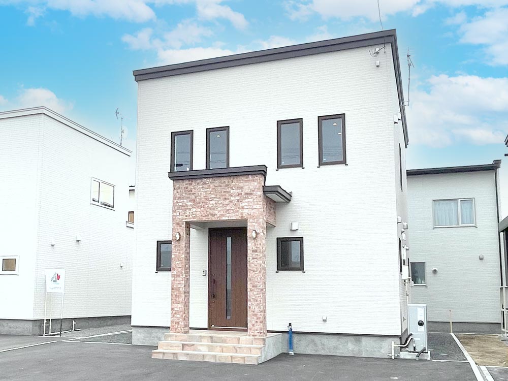 札幌 グリーンタウン東茨戸のモデルハウス ユトレヒト 外観
