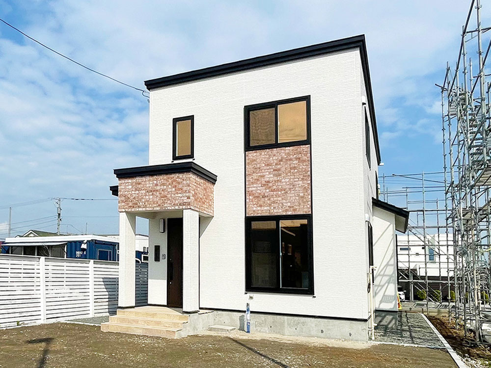 札幌 東雁来のモデルハウス ダーウィン 外観