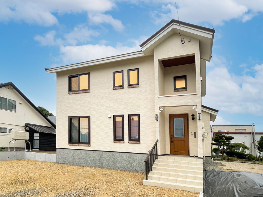 札幌 花川北のモデルハウス メドフォード 外観