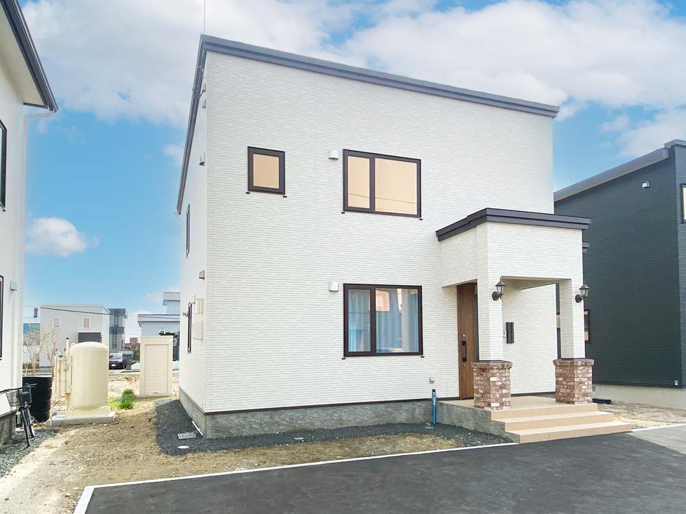 札幌 東茨戸のモデルハウス マディソン 外観