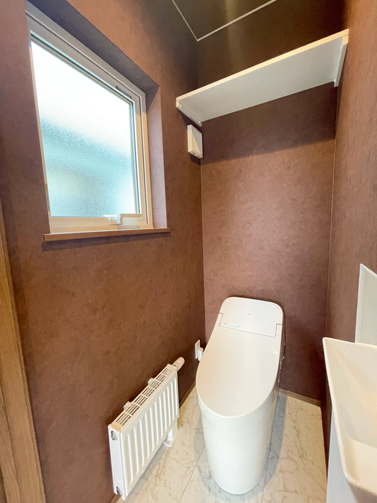 札幌 東雁来のモデルハウス オマハ 1階トイレ