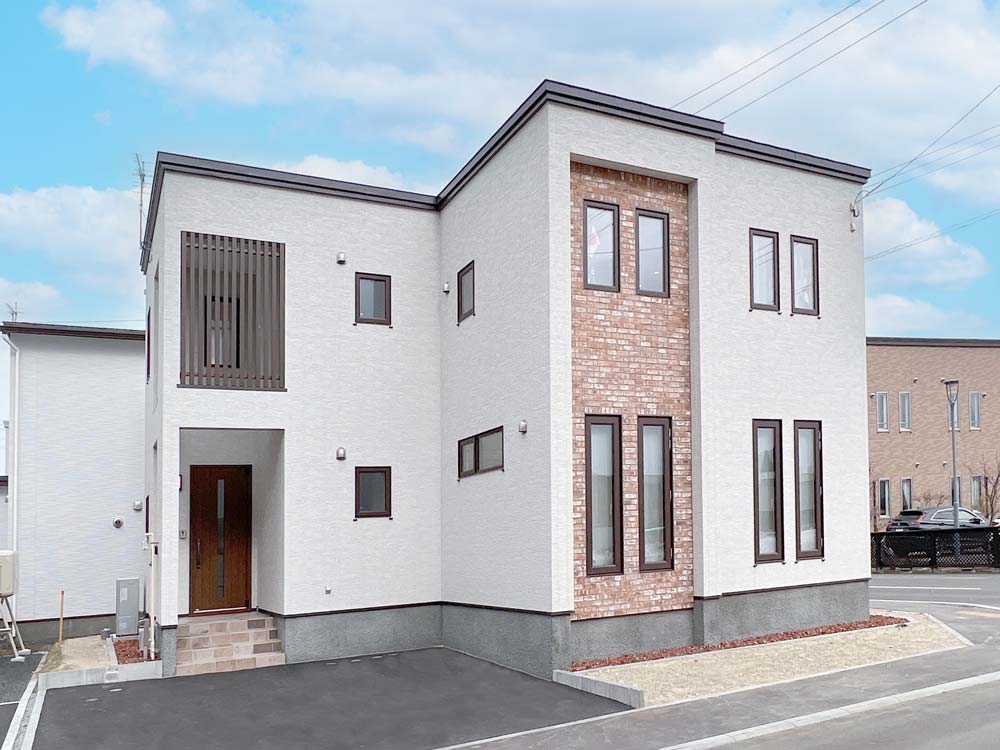 札幌 北区東茨戸のモデルハウス ケーニッツ 外観