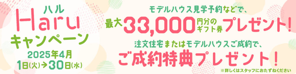 2025年4月 Haruキャンペーン