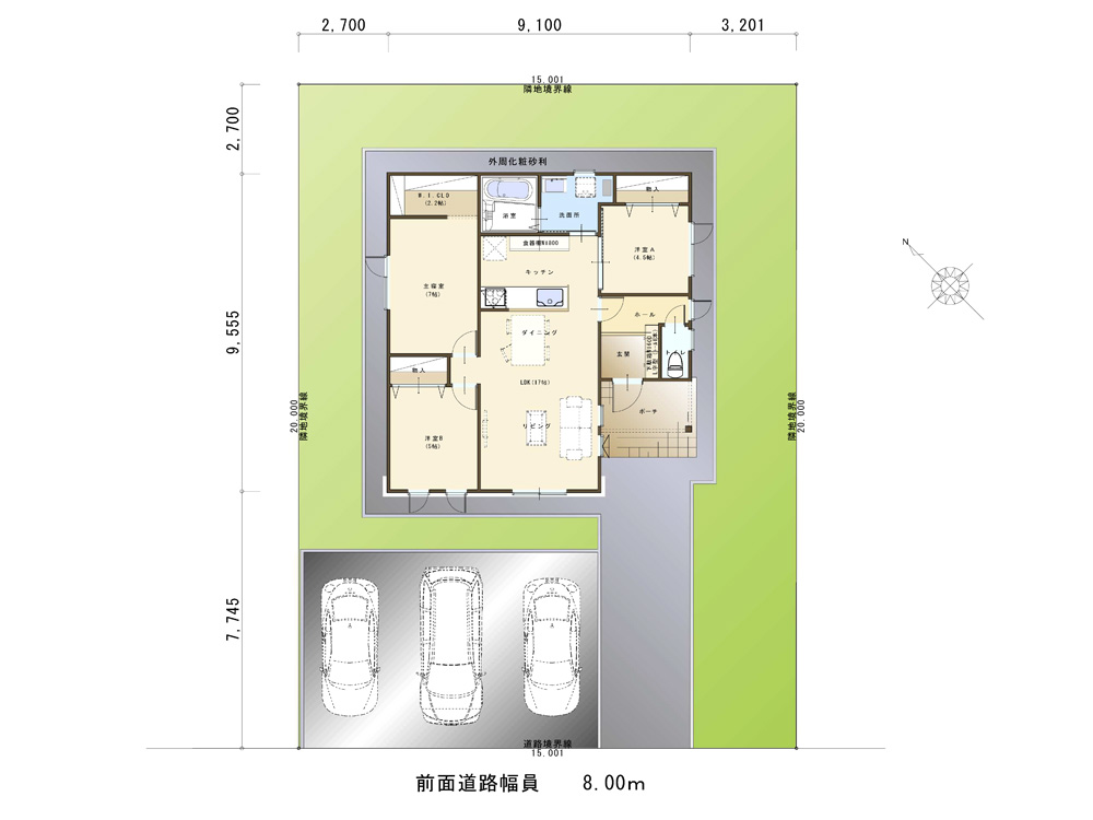 花川北6条4丁目平屋 Kemi ケミ – 石狩市 – 規格住宅のモデルハウス