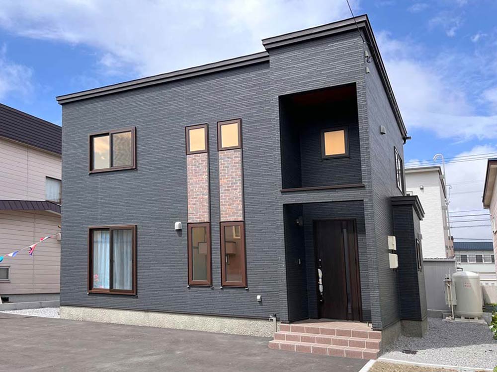 札幌 北36条東28丁目のモデルハウス ラリサ 外観