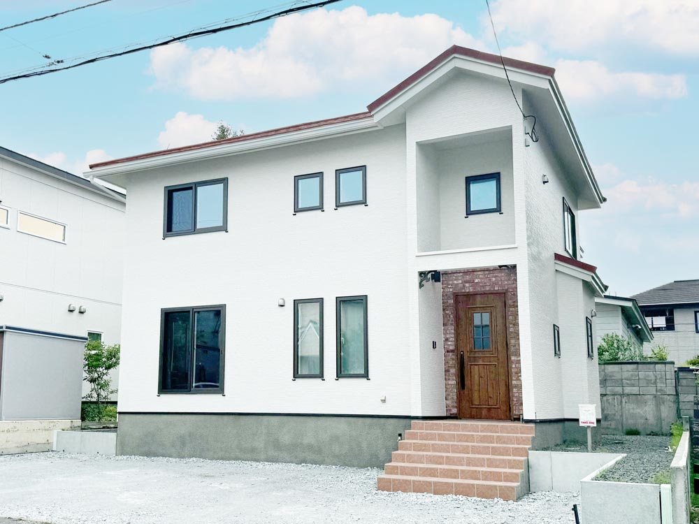 札幌 清田のモデルハウス パトラ 外観パース