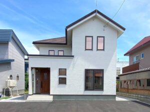 札幌 前田3条8丁目のモデルハウス ハミルトン 外観