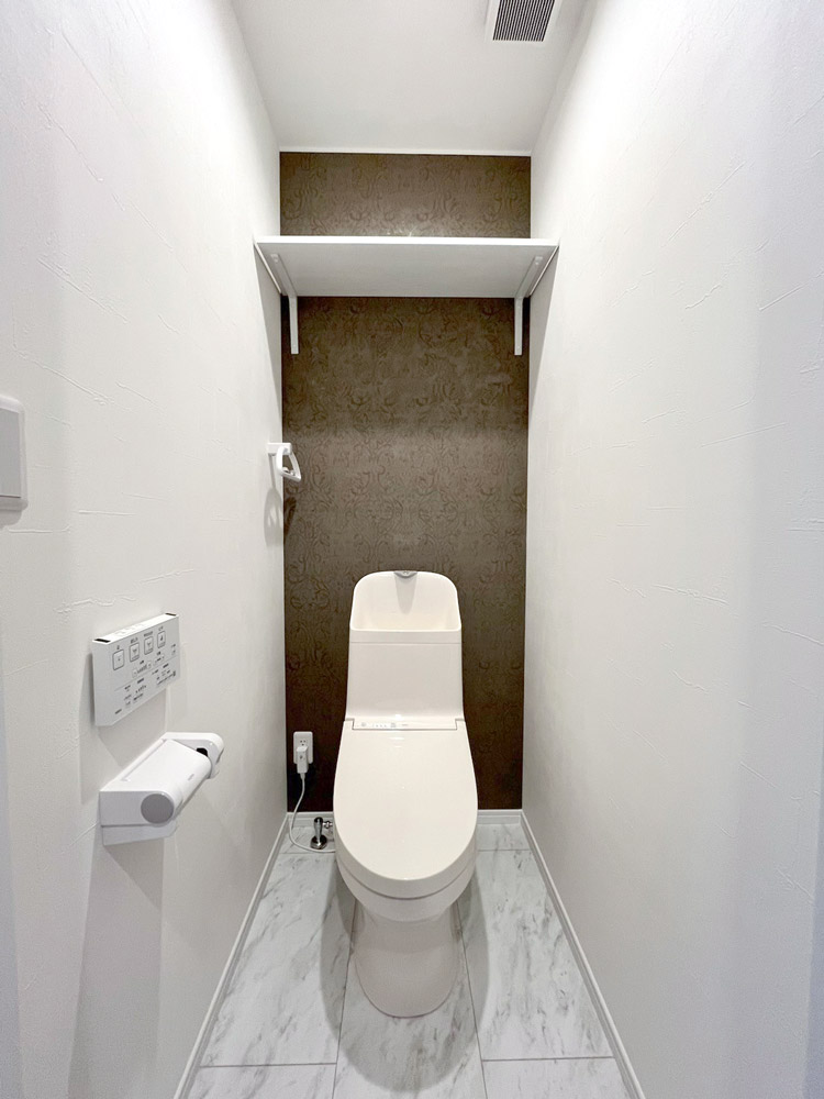 札幌市 篠路のモデルハウス トワイゼル 2階トイレ