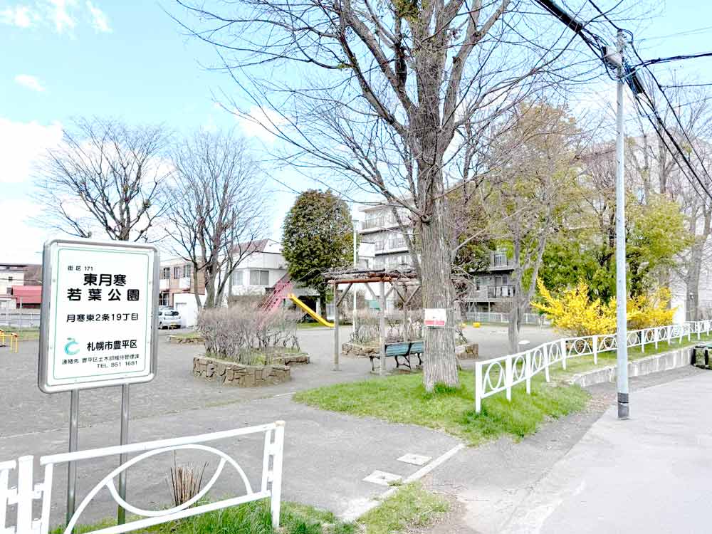 東月寒若葉公園