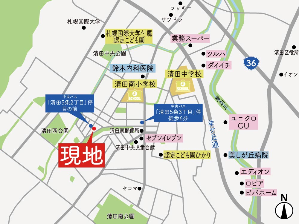 周辺マップ