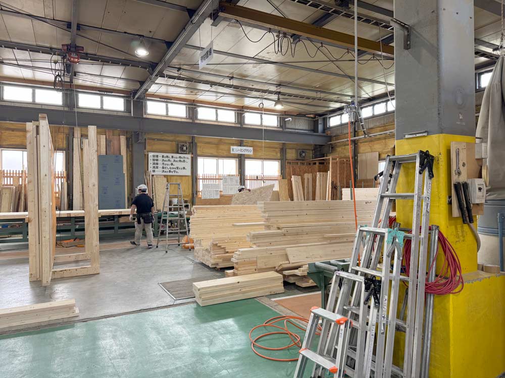 コスモ建設 ブログ 蝦名大曲工場