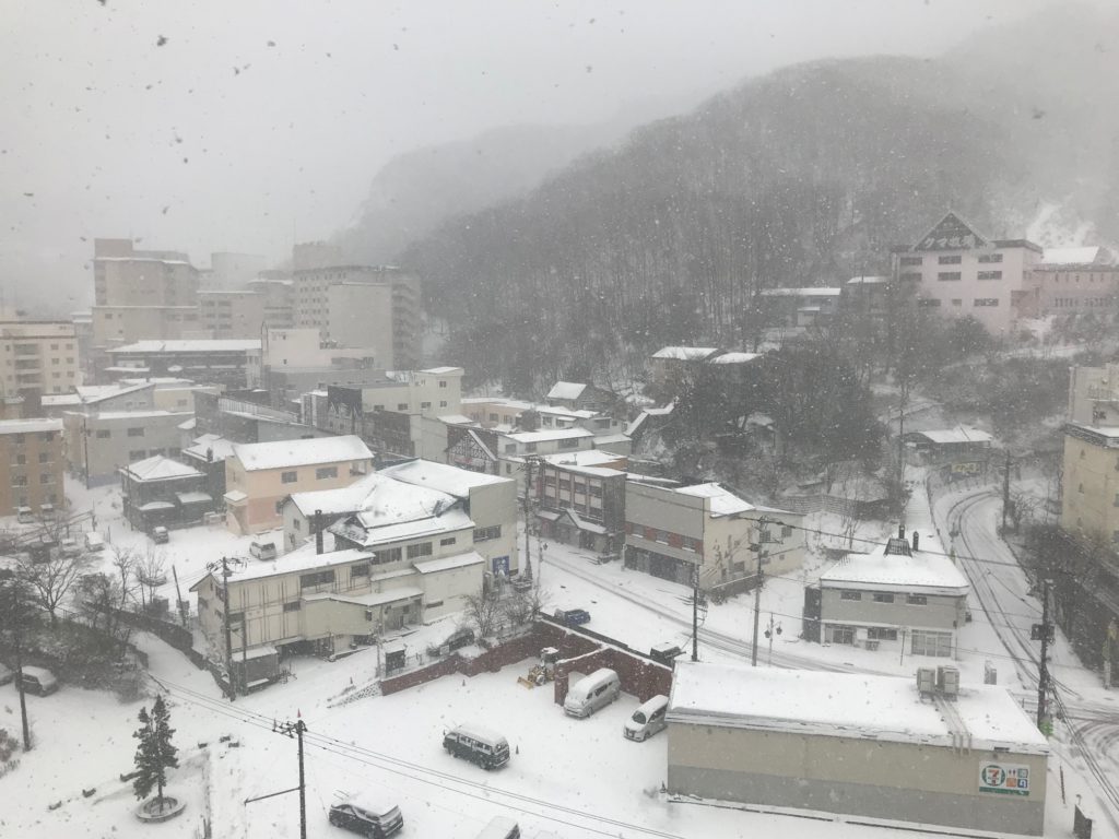 冬の温泉