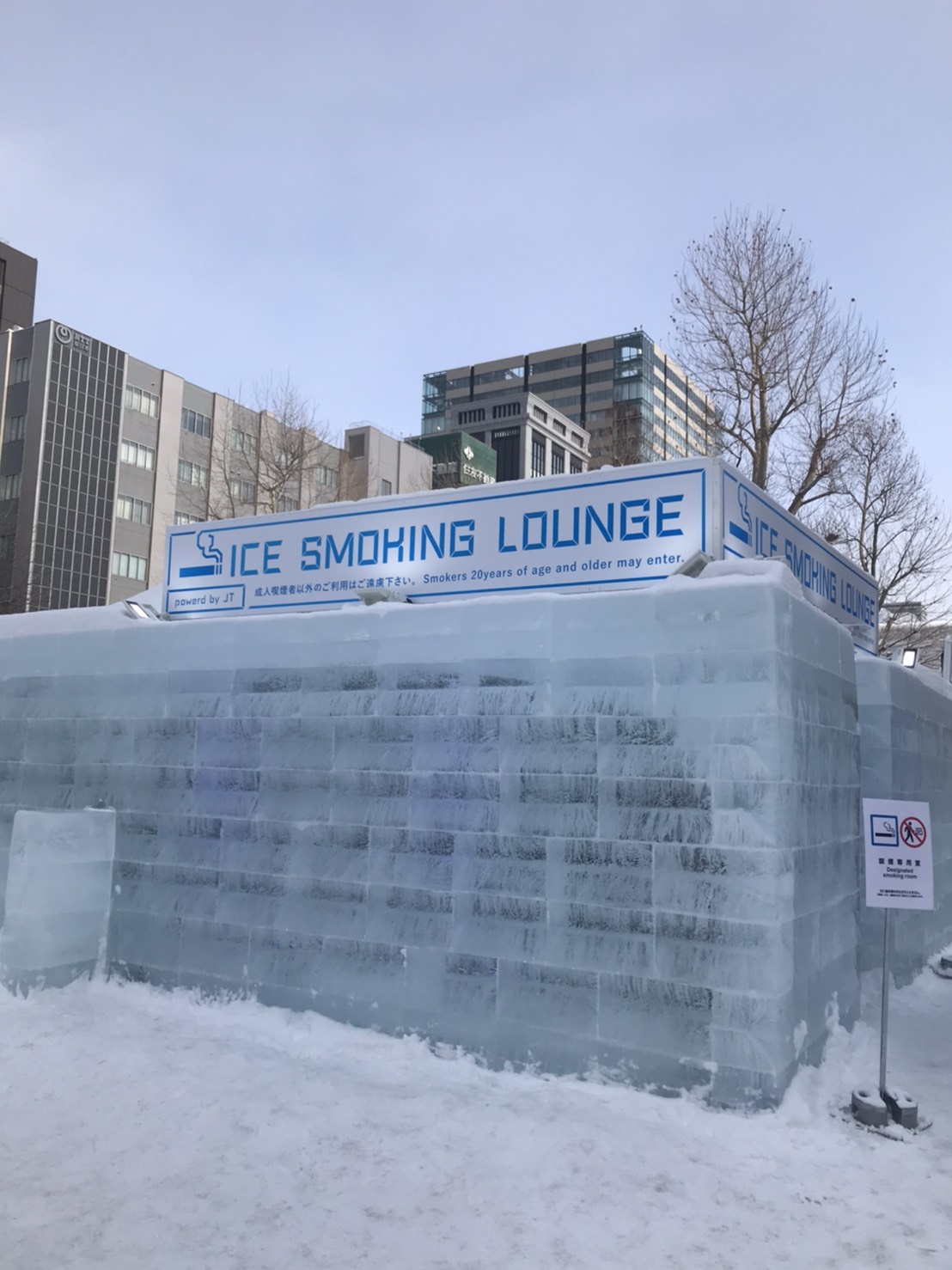 初めて札幌雪祭りに行きました！