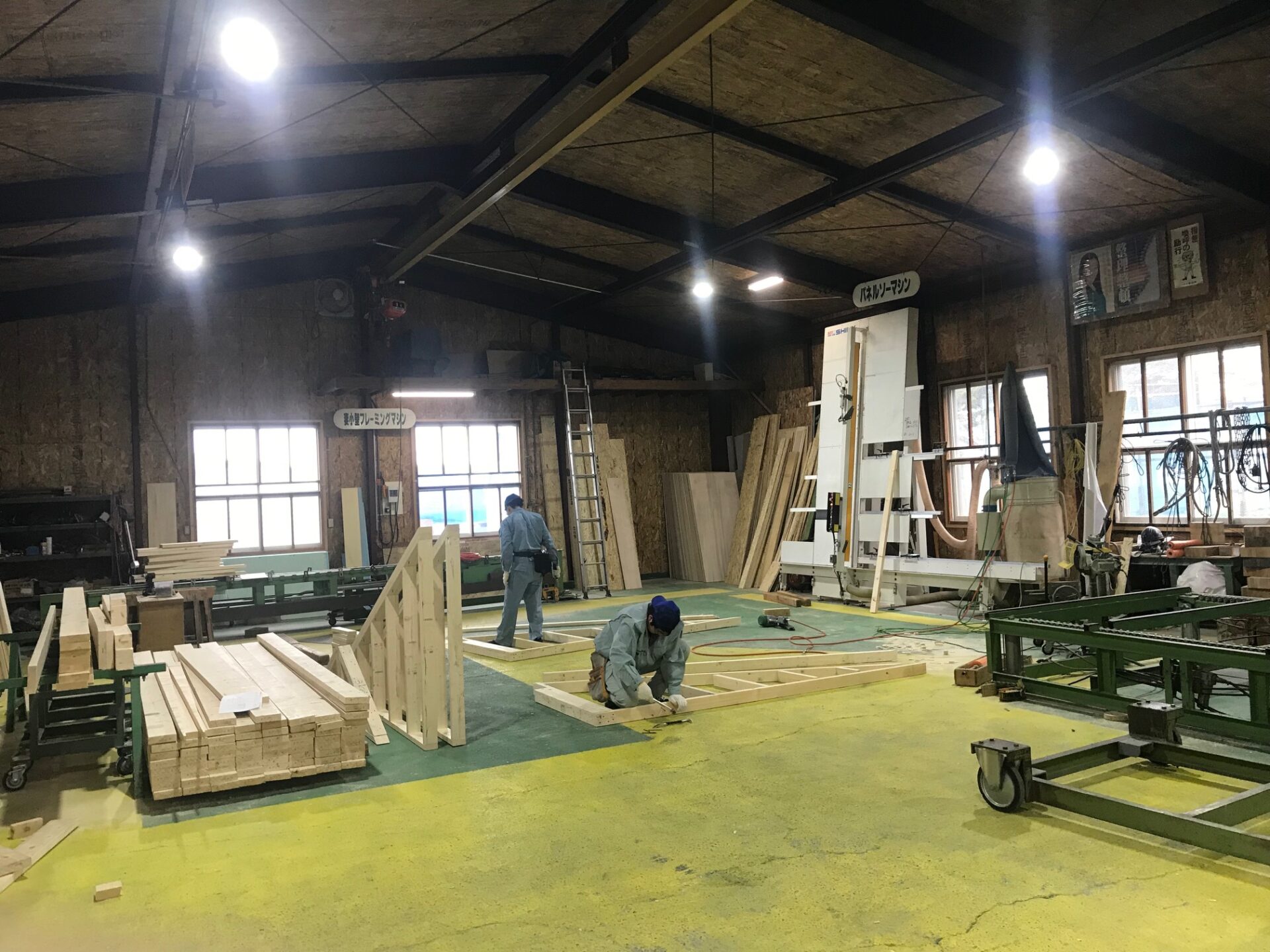 新入社員の工場研修
