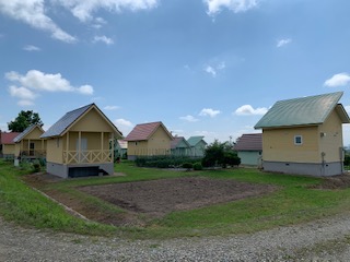 栗沢の市民農園で別荘兼職場