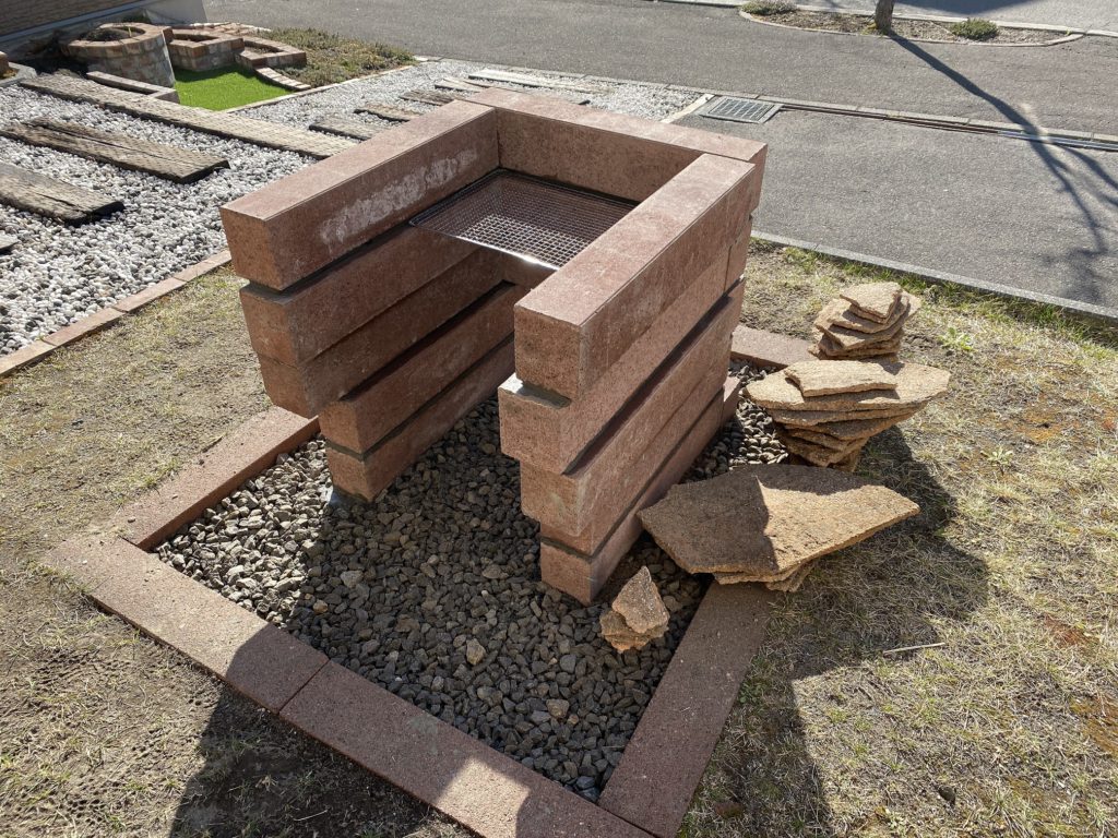 おうちDIY①『外構DIY』～BBQスペースを造ろう！～
