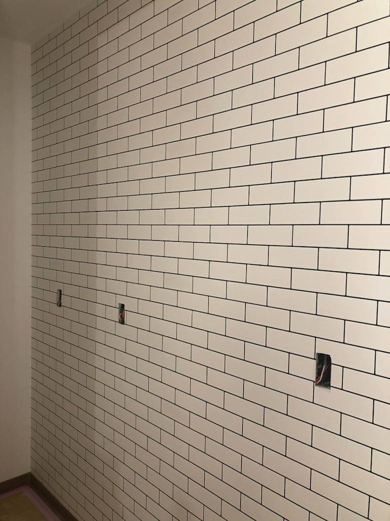工事中の自宅の写真をパシャリ