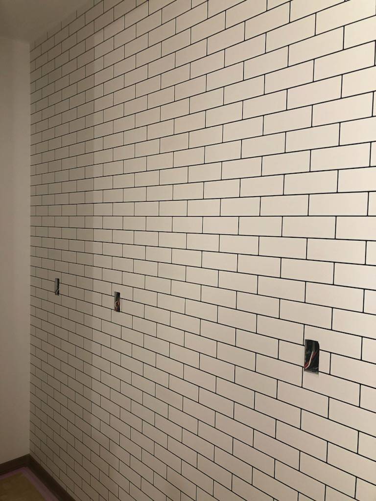 工事中の自宅の写真をパシャリ
