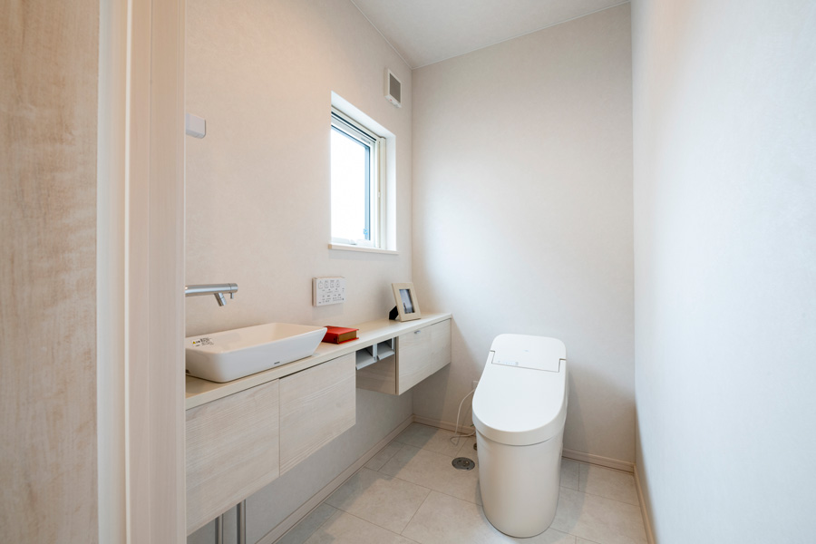 札幌 平岡のモデルハウス ジヴェルニー トイレvvvvvv