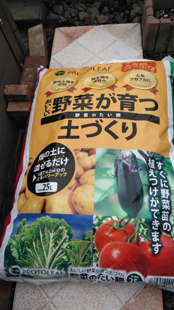 今年も家庭菜園始めました