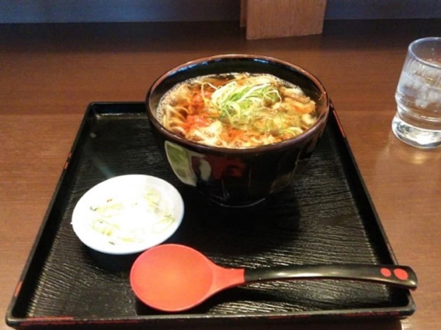 冬の定番「かすそば」