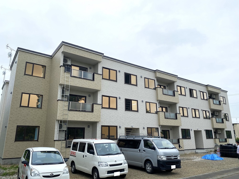 旭ヶ丘AP建設現場