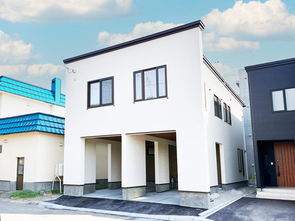 札幌 本町のモデルハウス レヴィ 外観パース