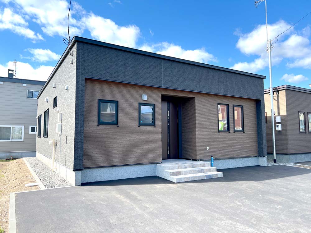 澄川町3丁目の平屋モデルハウス