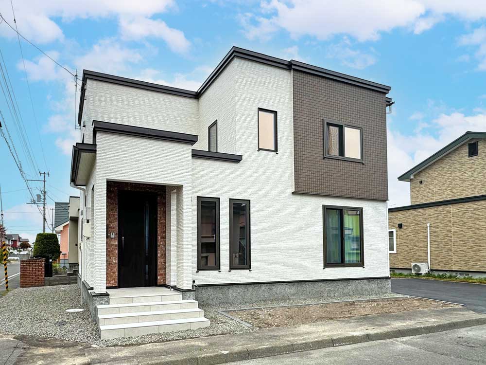 苫小牧市 澄川町のモデルハウス ローレンス 外観パース
