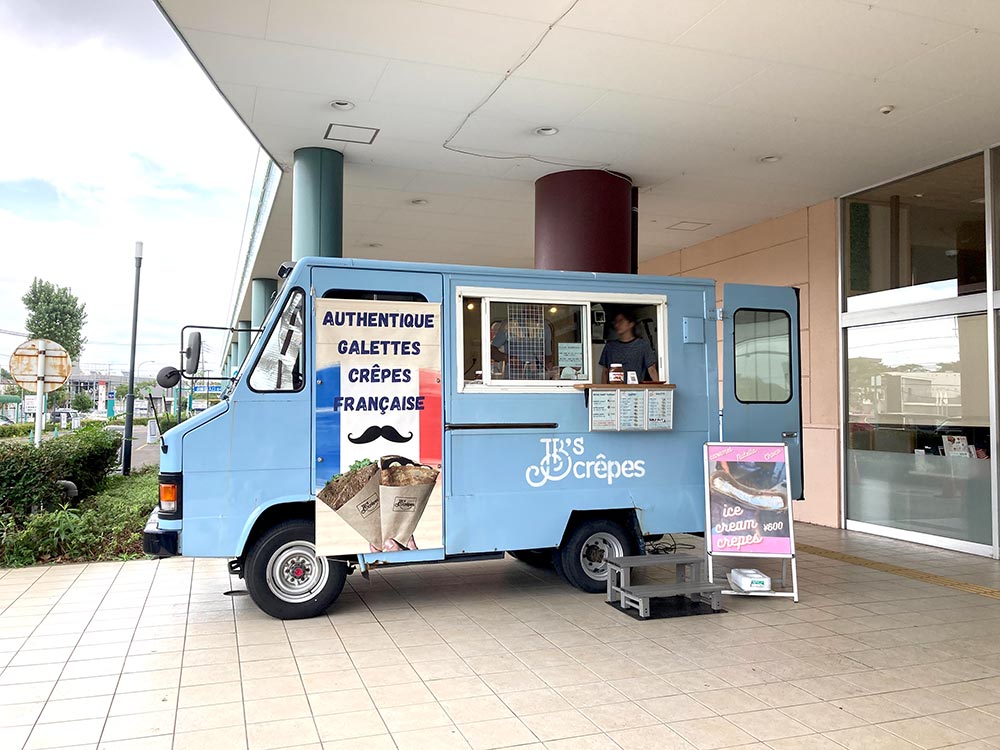 フランス人シェフが作る♪本場のクレープとガレットのキッチンカー！