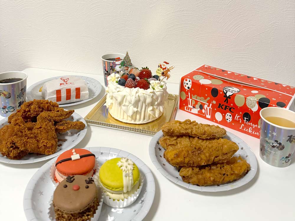 三姉妹で過ごすクリスマス