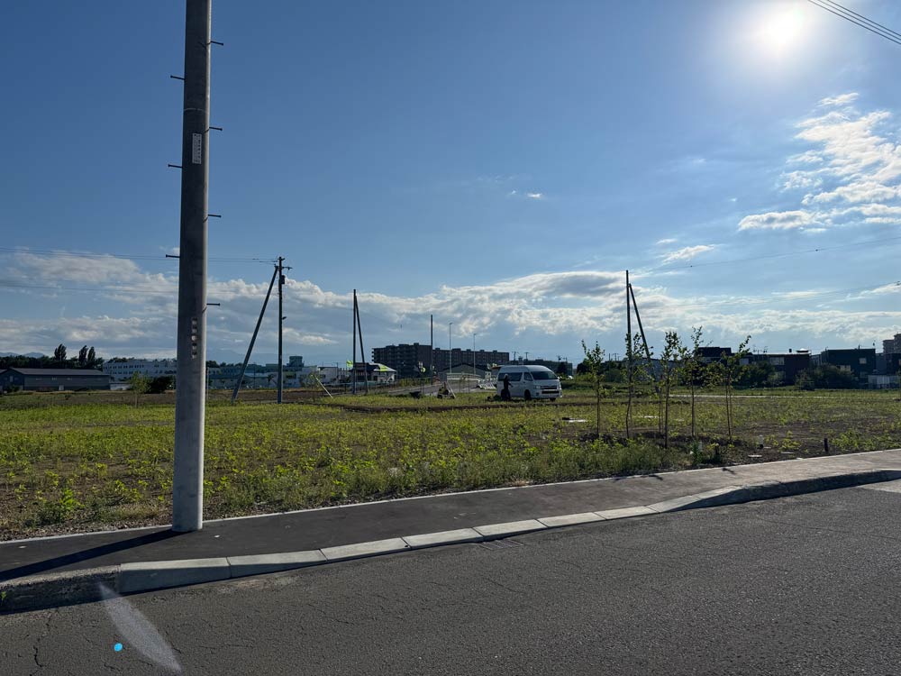 札幌 上篠路116-11 D街区 D14 土地写真