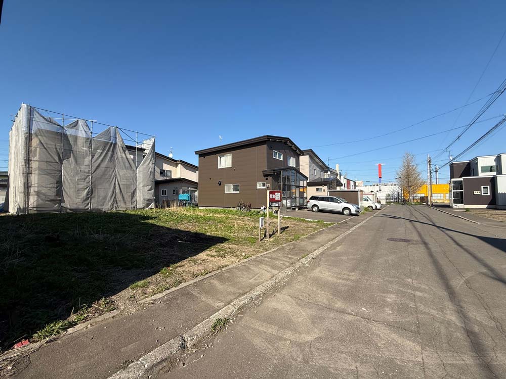 札幌 北区篠路1条4丁目 土地写真