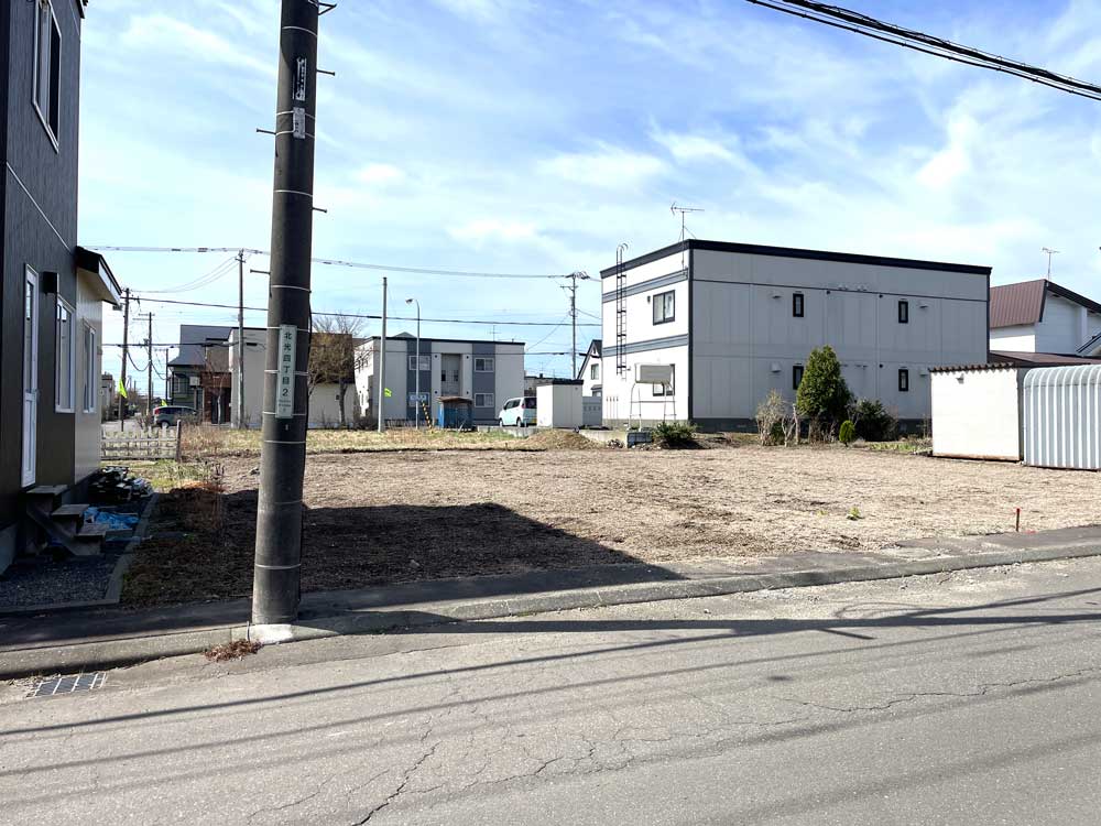 千歳 北光4丁目691-16 土地写真2