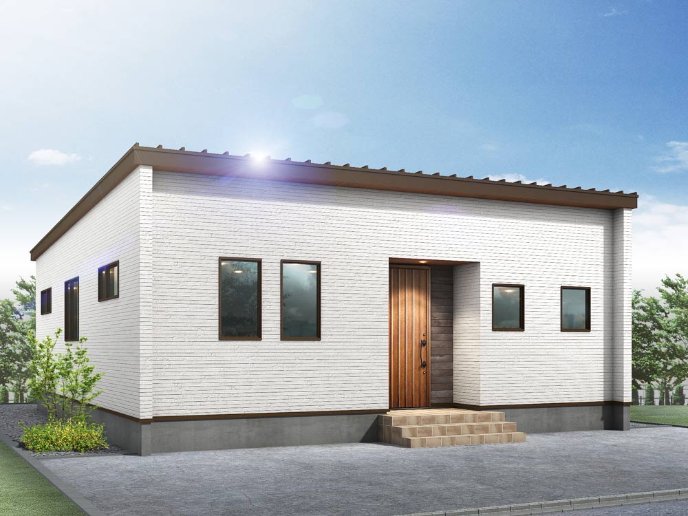青葉町2丁目のモデルハウス【建築中】