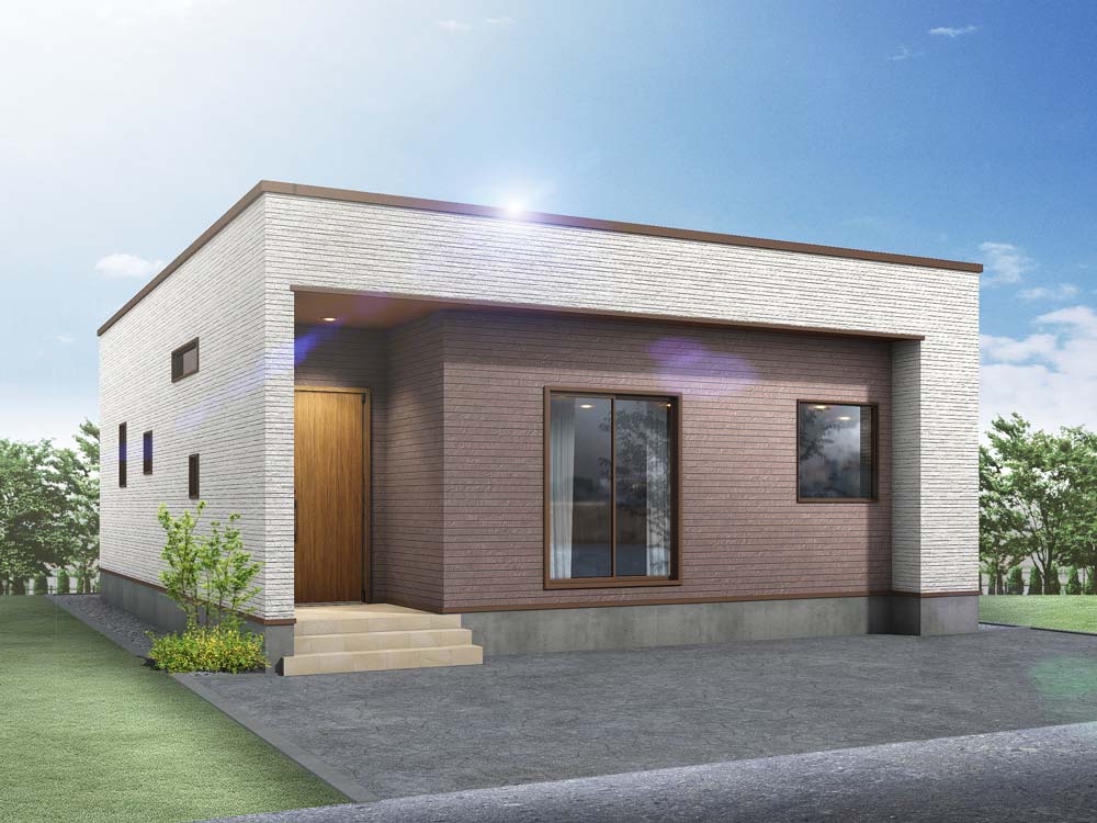 【GX志向型住宅】グリーンタウン上篠路の平屋モデルハウス【駅近・建築中】