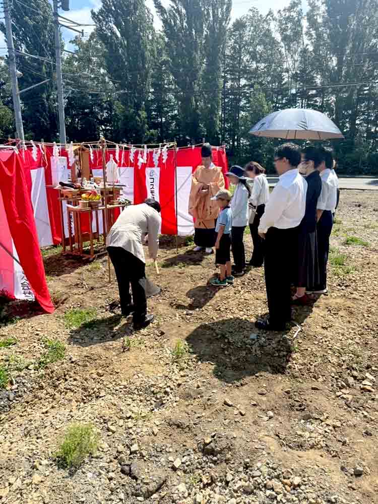 コスモ建設 ブログ 黒田 　動物病院&地鎮祭